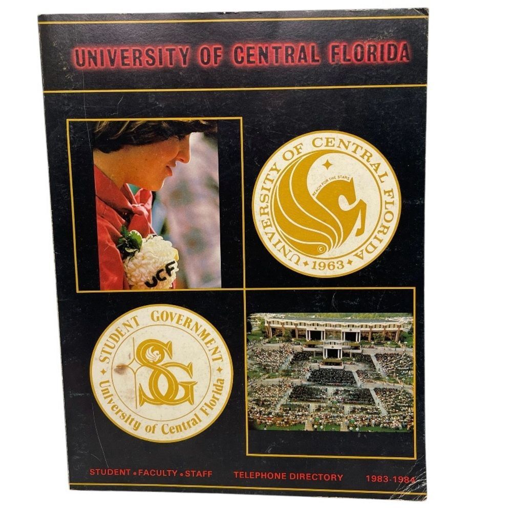 University of Central Florida Student Faculty Staff Telephone Directory 1983-84